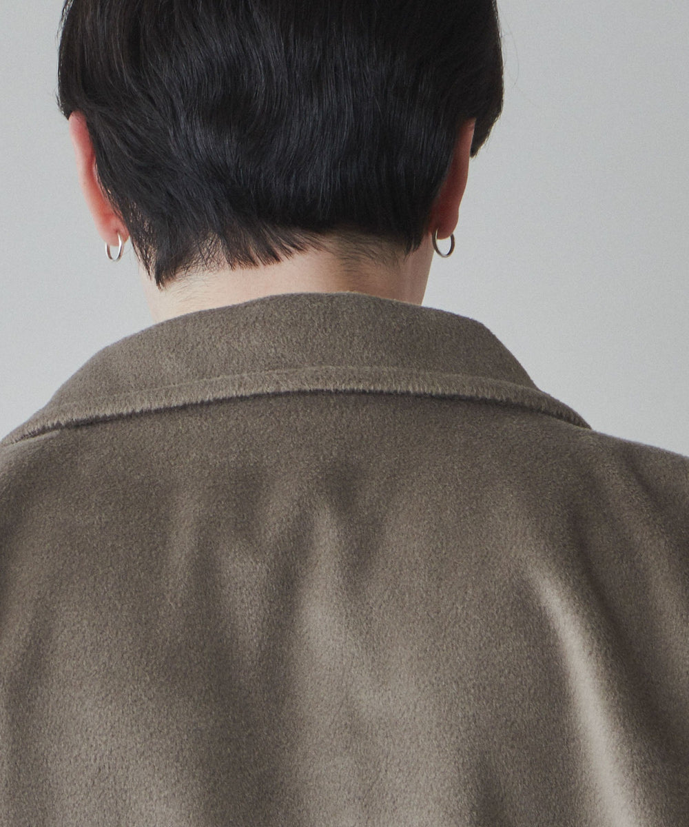 ニットメルトンZIPブルゾン