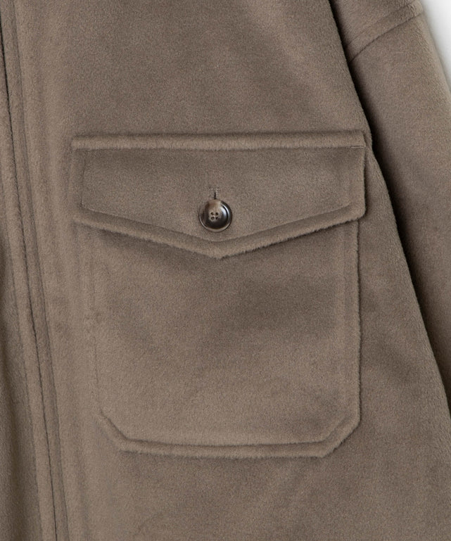 ニットメルトンZIPブルゾン