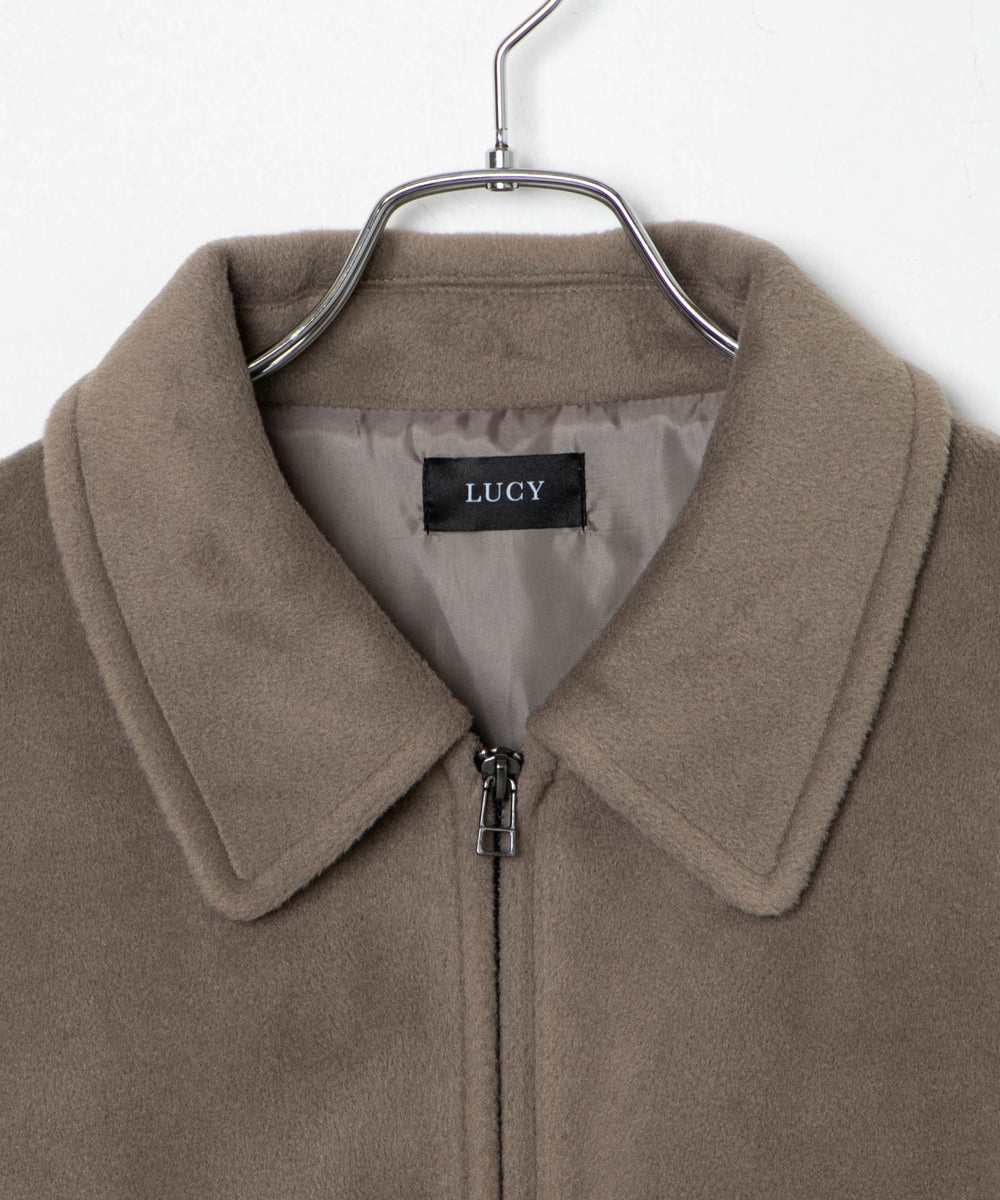 ニットメルトンZIPブルゾン