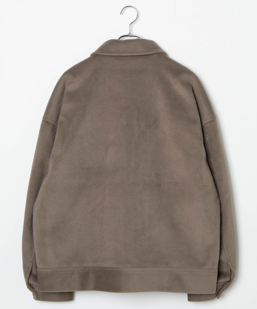 ニットメルトンZIPブルゾン