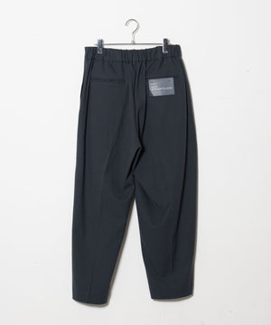 起毛TR　ワイドストレートスラックス