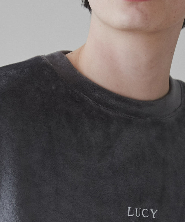 マイクロシャギーワンポイント刺繍PO