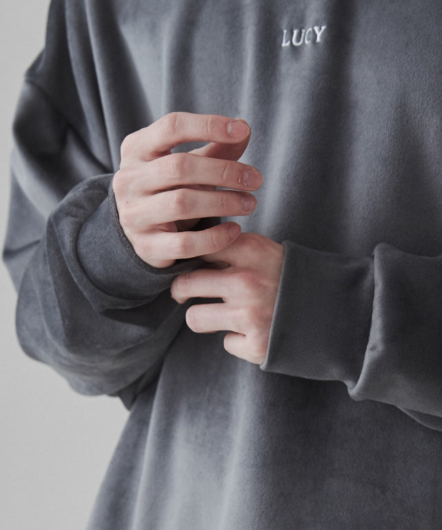 マイクロシャギーワンポイント刺繍PO