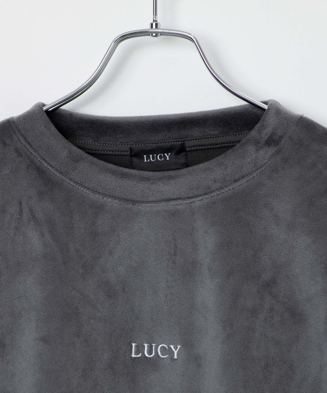 マイクロシャギーワンポイント刺繍PO