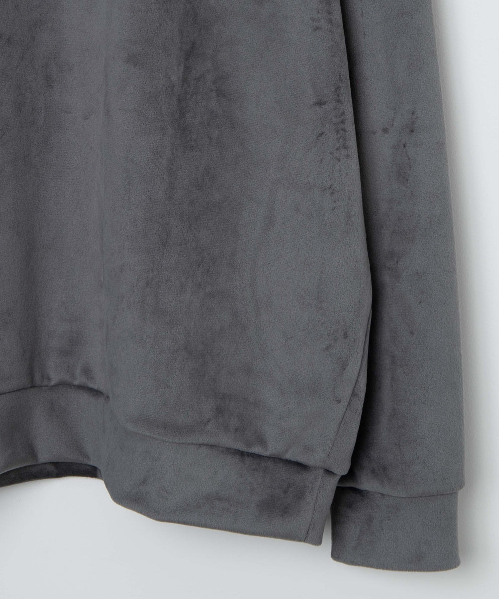 マイクロシャギーワンポイント刺繍PO