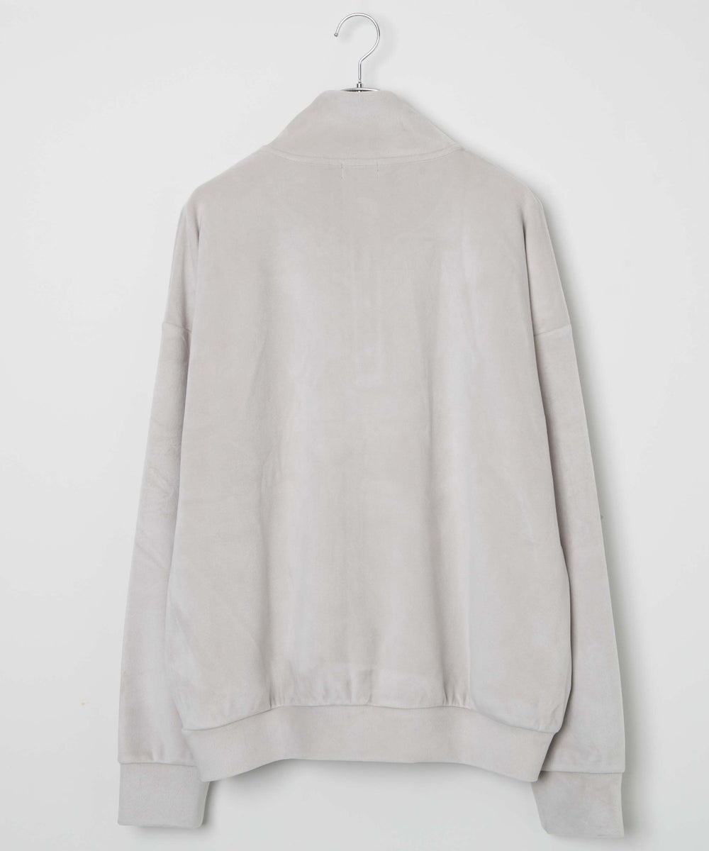 マイクロシャギーハーフジップPO