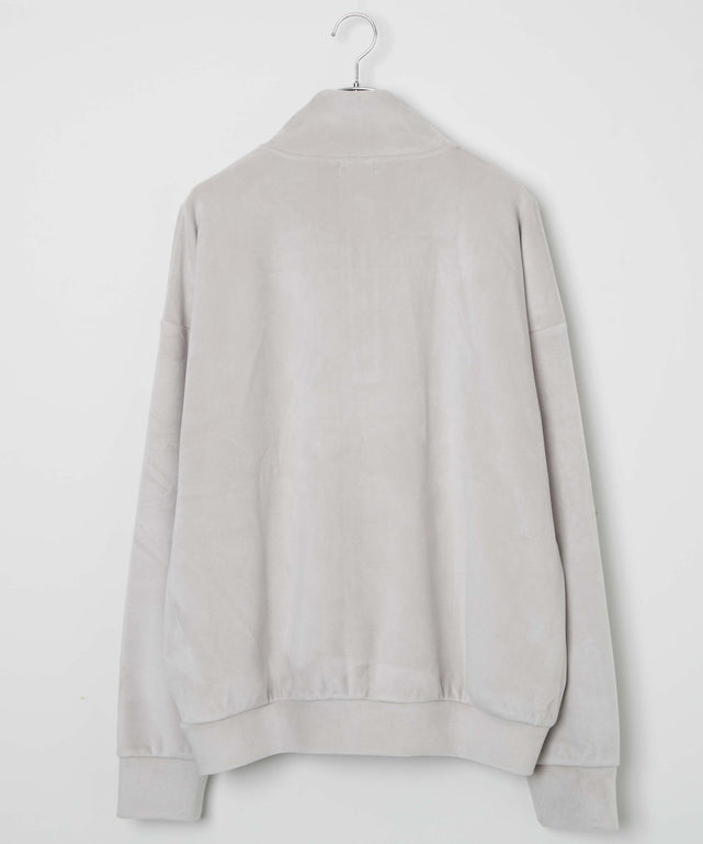 マイクロシャギーハーフジップPO