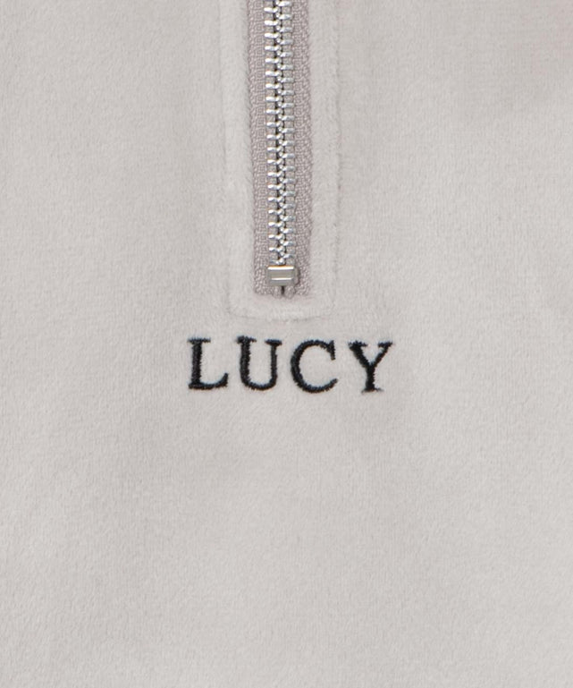 マイクロシャギーハーフジップPO