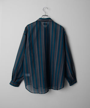 シアーパターンBIGシャツ（LS）