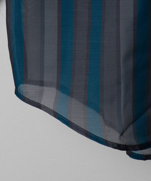 シアーパターンBIGシャツ（LS）