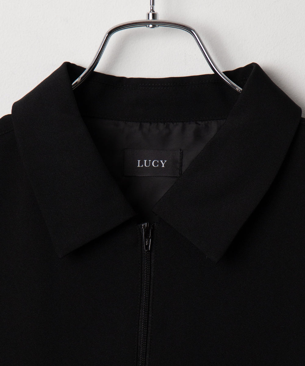 ドライポリハーフZIPシャツ（LS）