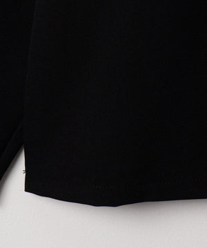 ドライポリハーフZIPシャツ（LS）