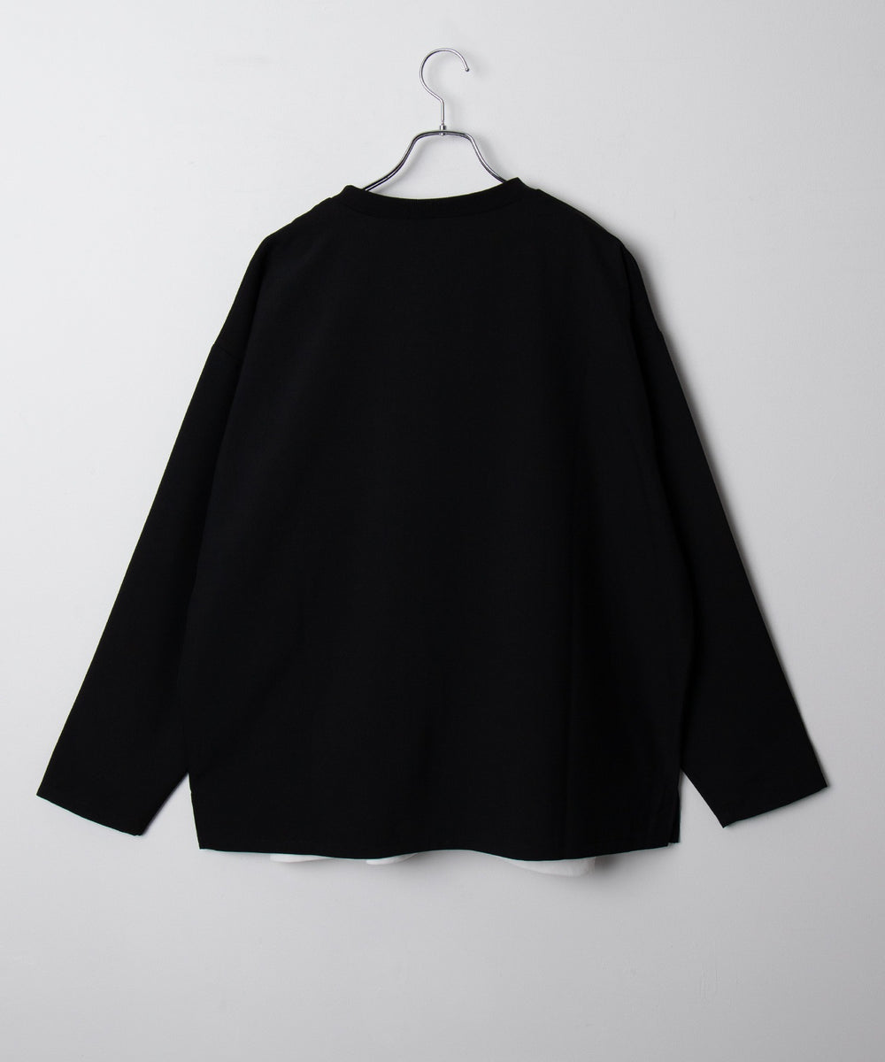 ドライポリアンサンブルプルオーバーシャツ（LS）