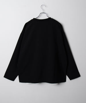 ドライポリアンサンブルプルオーバーシャツ（LS）