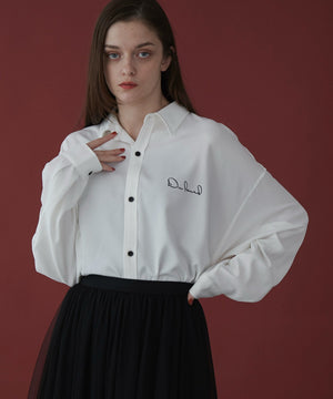 ホワイト モデル：173cm L着用