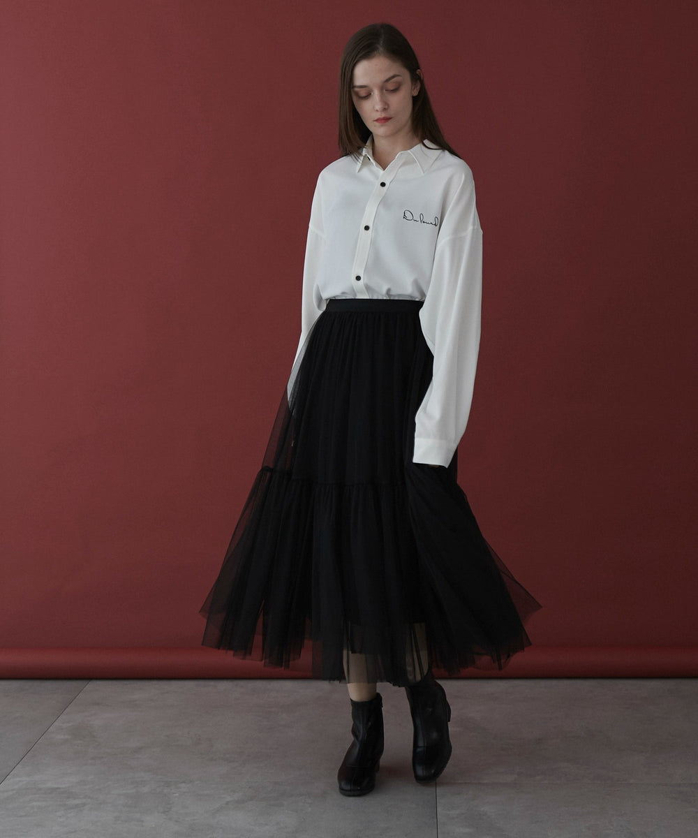 ホワイト モデル：173cm L着用