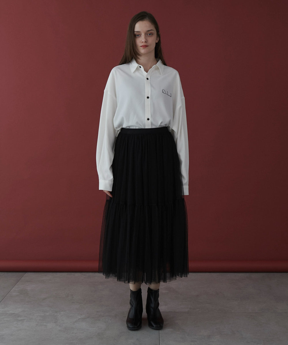 ホワイト モデル：173cm L着用