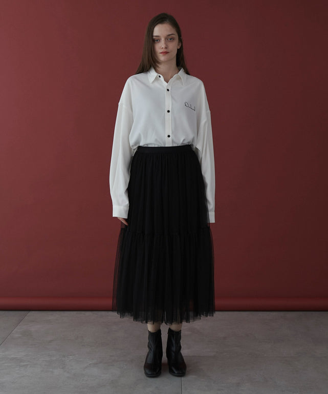 ホワイト モデル：173cm L着用