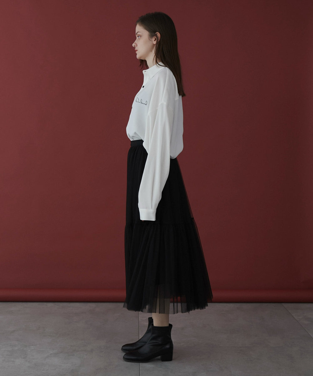 ホワイト モデル：173cm L着用