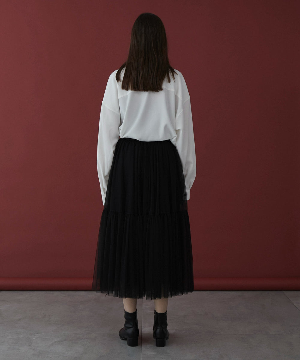 ホワイト モデル：173cm L着用