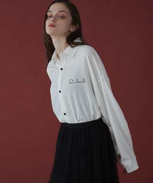 ホワイト モデル：173cm L着用