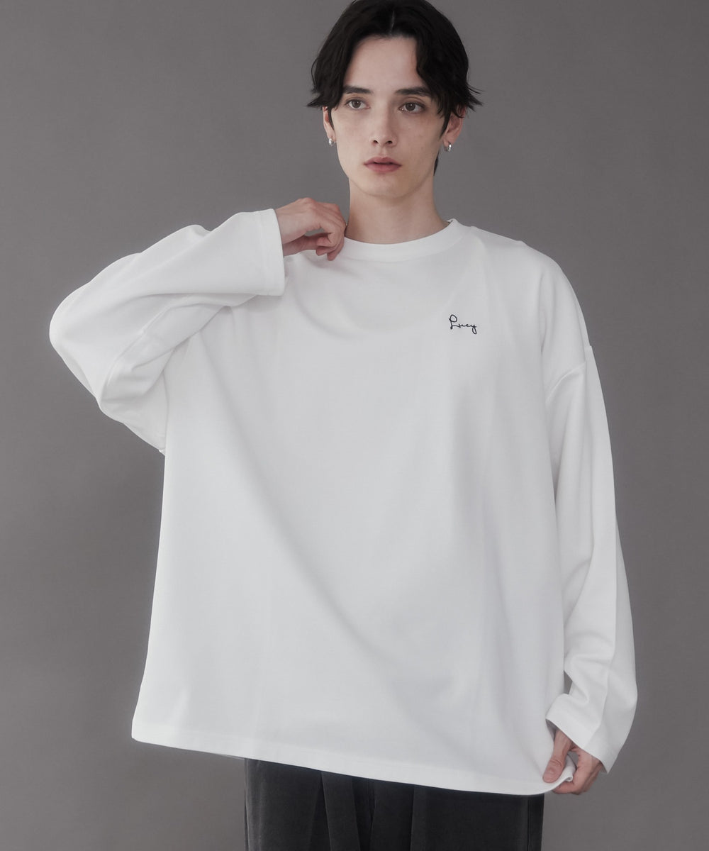 ホワイト　モデル:180cm　L着用