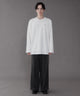 ホワイト　モデル:180cm　L着用