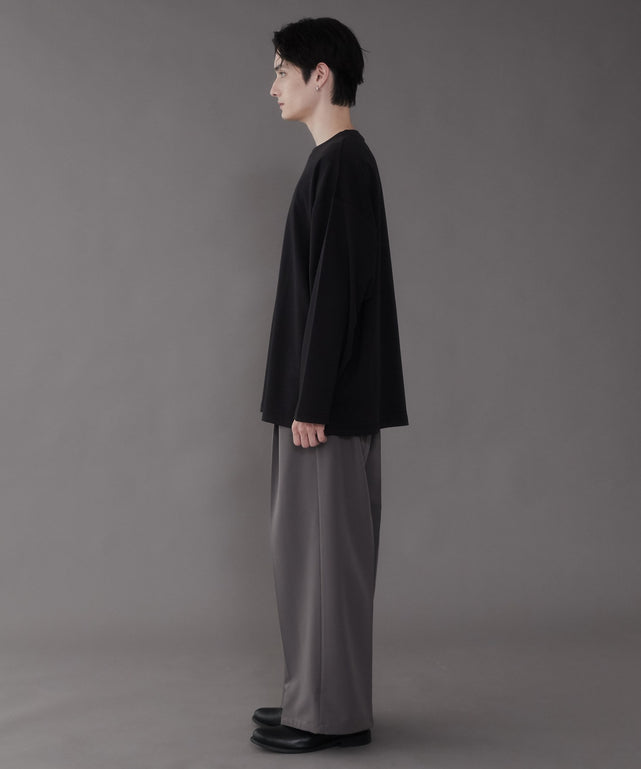 ブラック　モデル:180cm　L着用ブラック　モデル:180cm　L着用