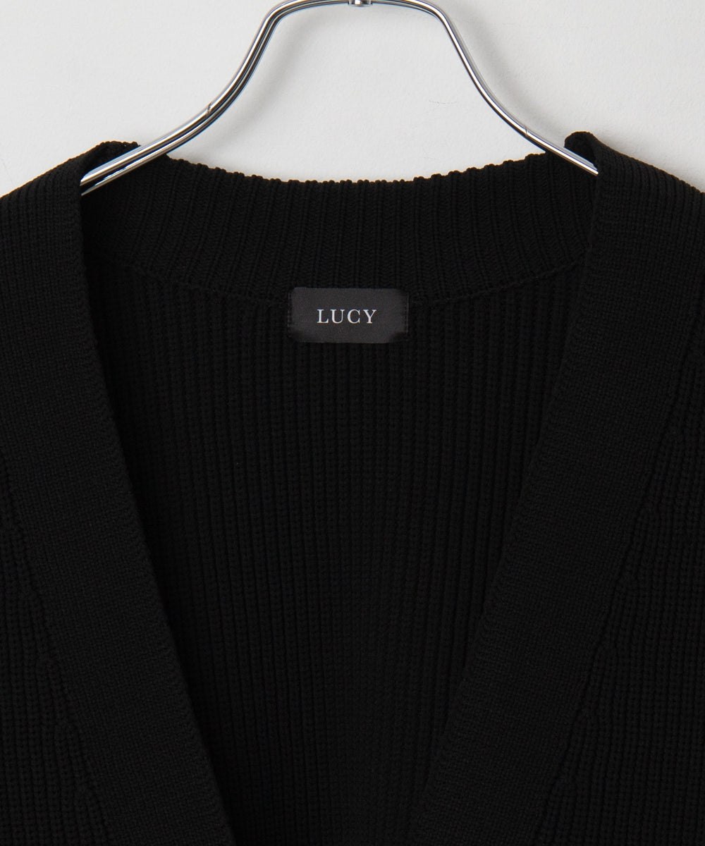 クリアライトZIPカーディガン