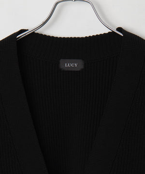 クリアライトZIPカーディガン