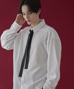 ホワイト　モデル：180㎝　L着用