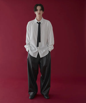 ホワイト　モデル：180㎝　L着用