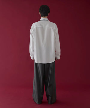 ホワイト　モデル：180㎝　L着用