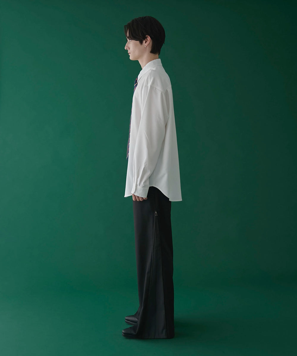 ホワイト　モデル：180㎝　L着用