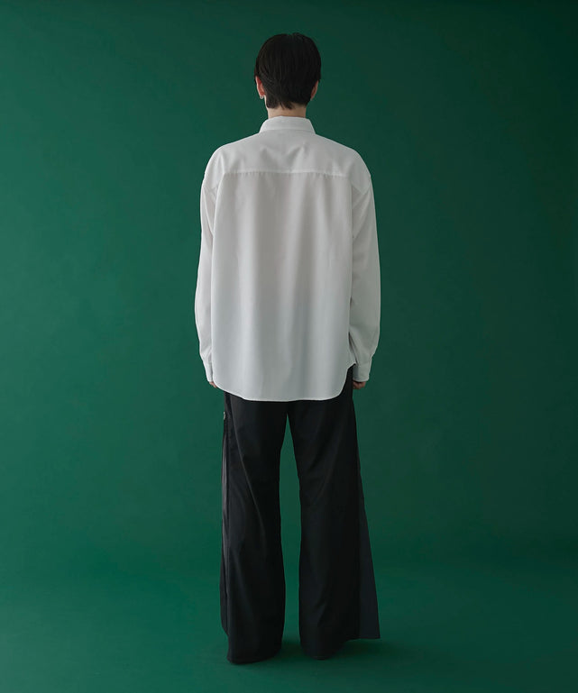 ホワイト　モデル：180㎝　L着用