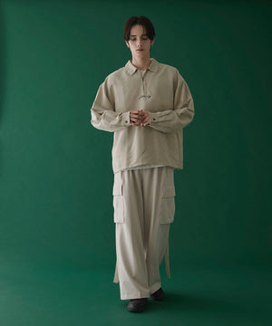 Lベージュ　モデル：180㎝　L着用