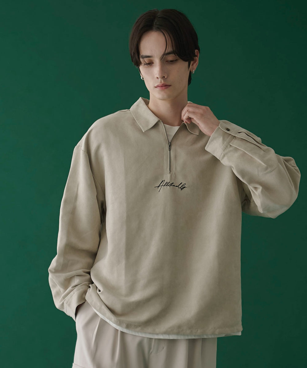 Lベージュ　モデル：180㎝　L着用