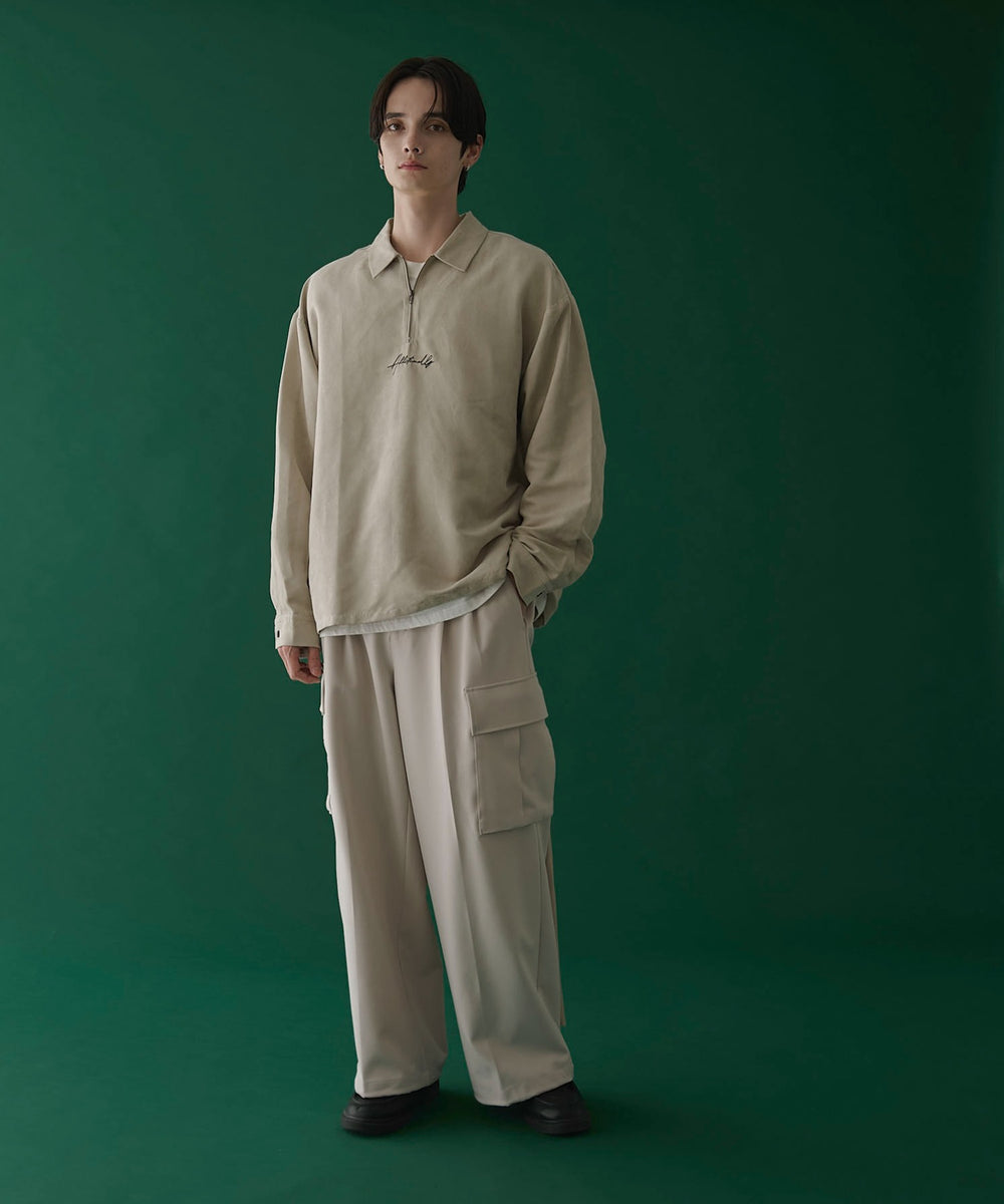 Lベージュ　モデル：180㎝　L着用