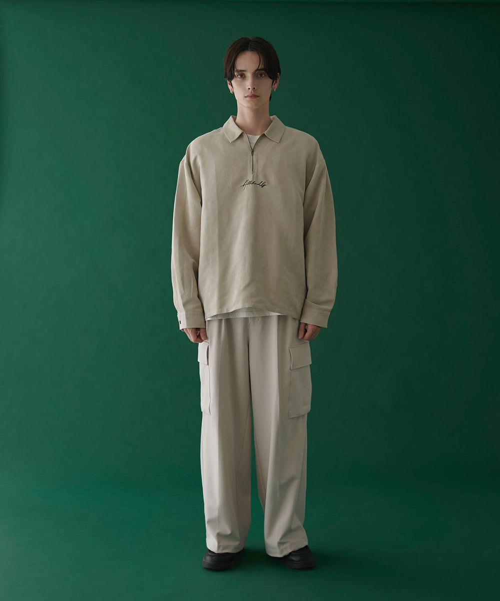 Lベージュ　モデル：180㎝　L着用