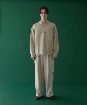 Lベージュ　モデル：180㎝　L着用