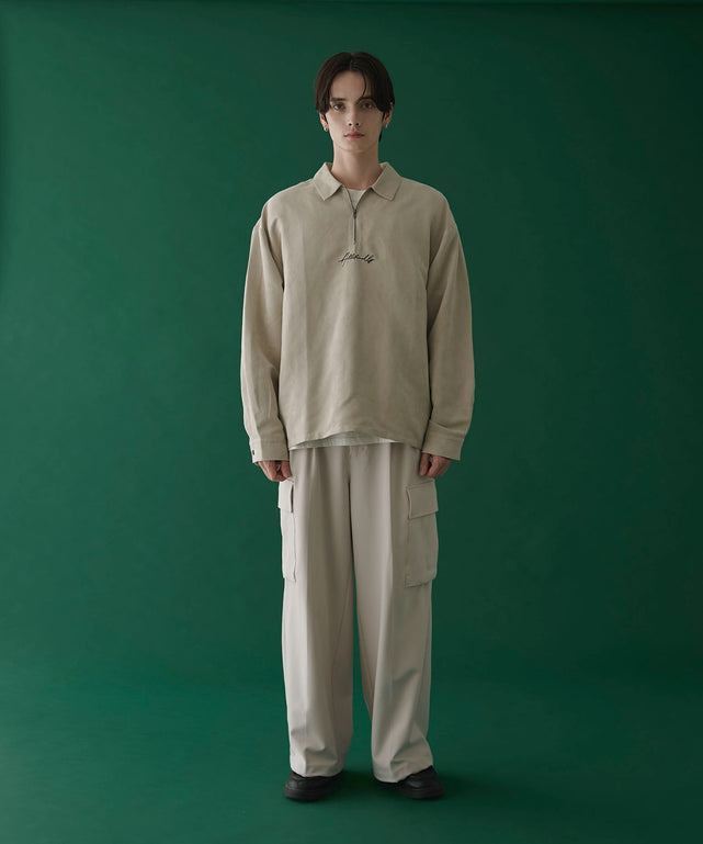 Lベージュ　モデル：180㎝　L着用