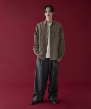 ブラウン　モデル：180㎝　L着用