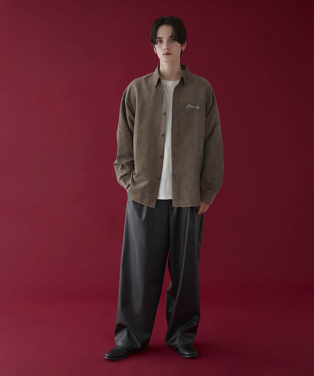 ブラウン　モデル：180㎝　L着用