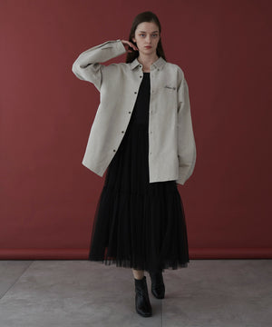 Lベージュ モデル：173cm L着用