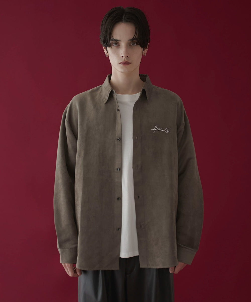 ブラウン　モデル：180㎝　L着用