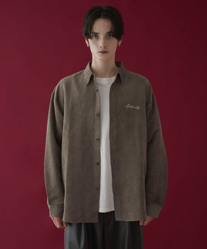 ブラウン　モデル：180㎝　L着用