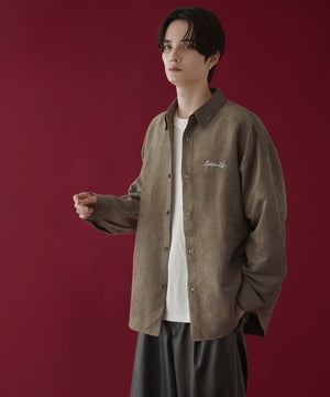 ブラウン　モデル：180㎝　L着用