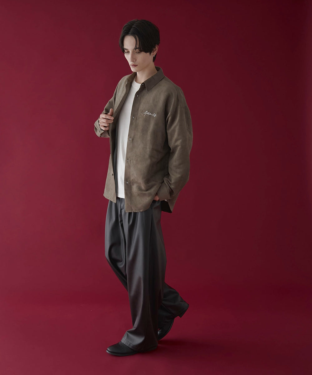 ブラウン　モデル：180㎝　L着用