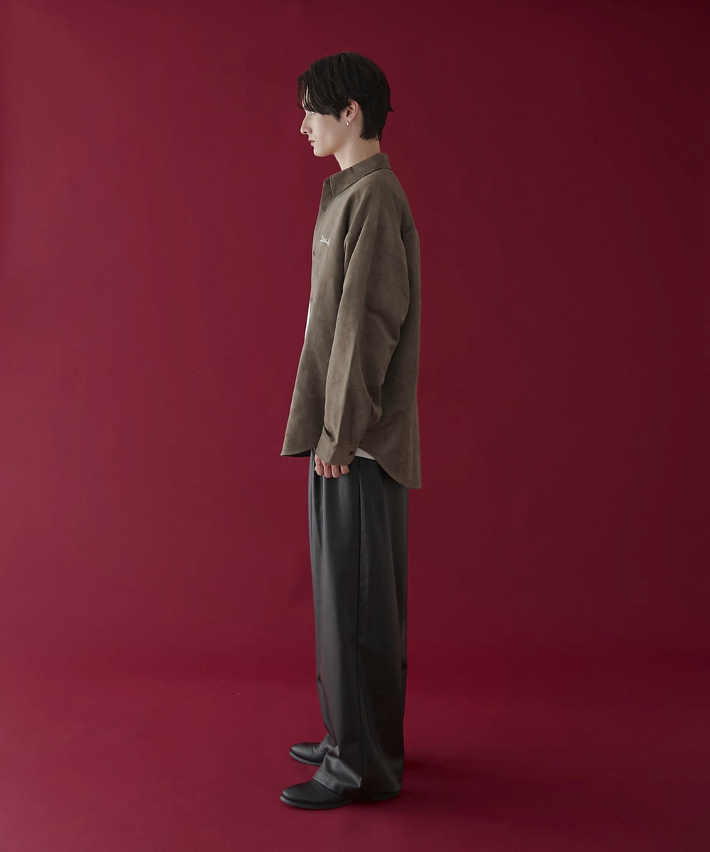 ブラウン　モデル：180㎝　L着用