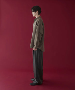 ブラウン　モデル：180㎝　L着用